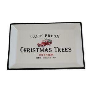 Farmhouse Christmas tray 